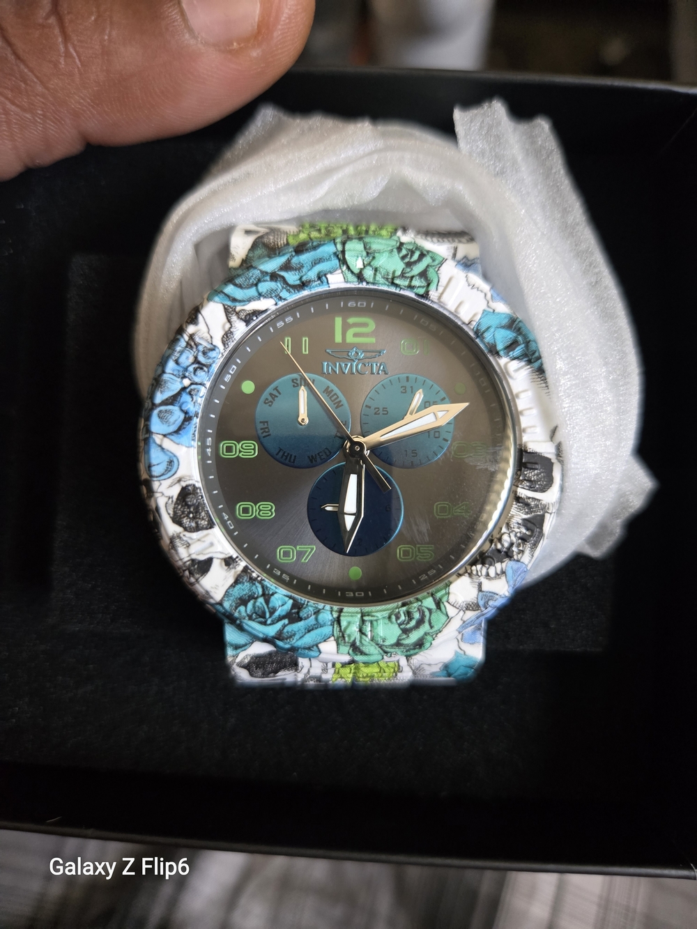Invicta Pro Diver NeoArt Flux Men's Watch - 52mm, Aqua Plating, Steel - Picture 2 of 3